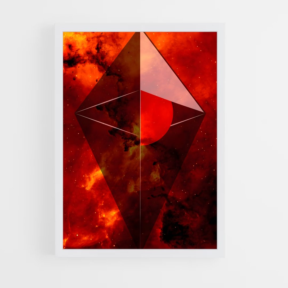 Poster Cosmic Enigma – affiche No man sky (vue 3)